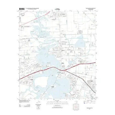 2013 Map of Highlands, 2013 Print