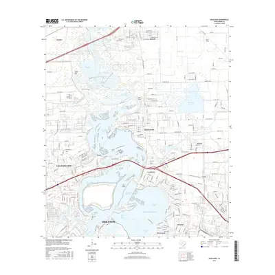 2016 Map of Highlands, 2016 Print