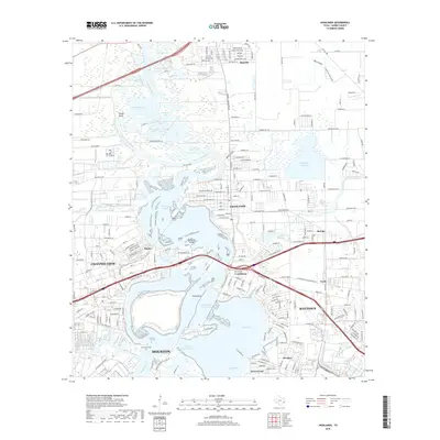 2019 Map of Highlands, 2019 Print
