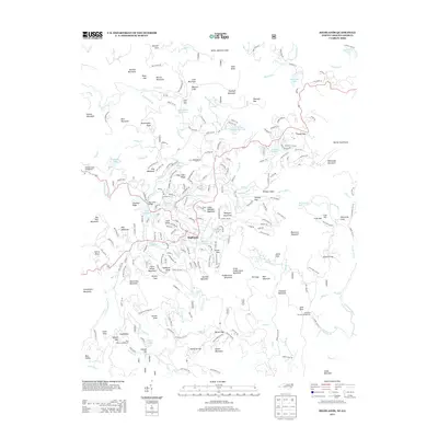 2013 Map of Highlands, 2013 Print