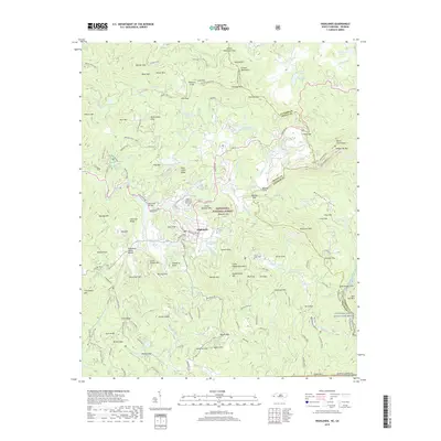 2019 Map of Highlands, 2019 Print