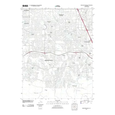 2010 Map of Highlands Ranch, 2010 Print