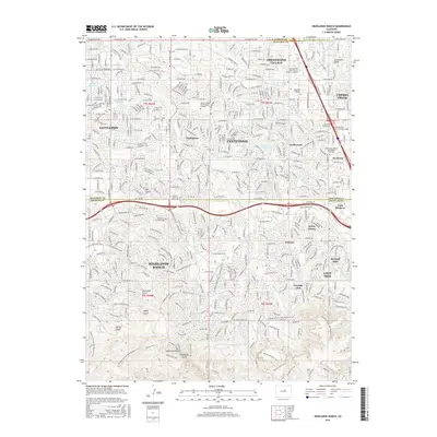 2016 Map of Highlands Ranch, 2016 Print