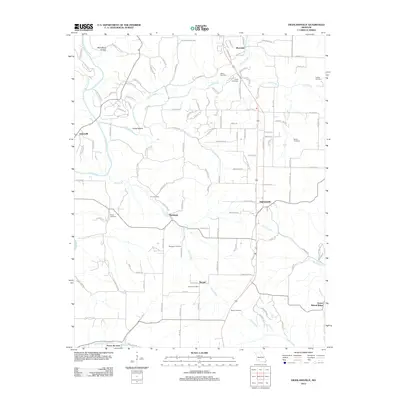 2012 Map of Highlandville, 2012 Print