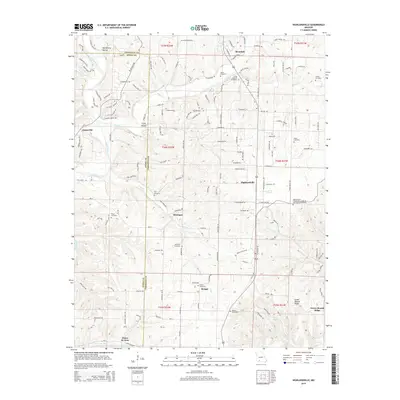 2015 Map of Highlandville, 2015 Print