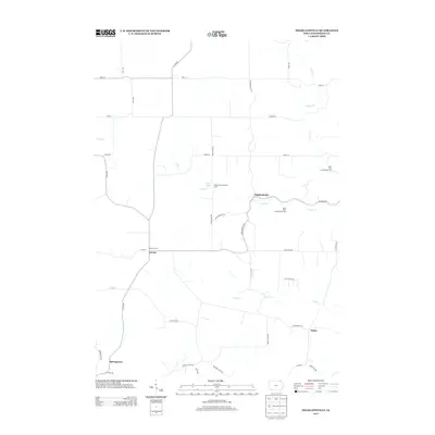 2013 Map of Highlandville, 2013 Print