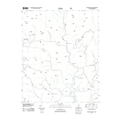 2011 Map of Hightower Bald, 2011 Print