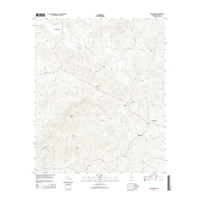 2014 Map of Hightower, 2014 Print