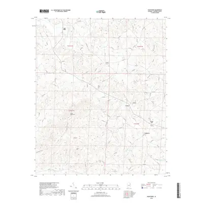 2018 Map of Hightower, 2018 Print