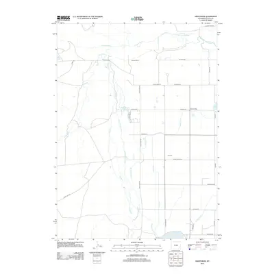 2012 Map of Hightower, 2012 Print