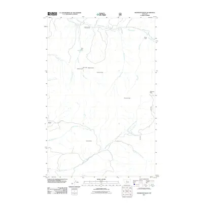 2011 Map of Highwood Baldy, 2011 Print