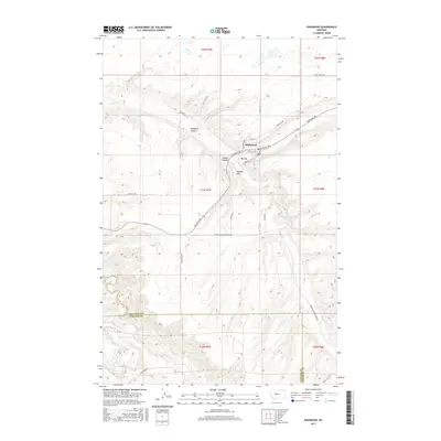 2017 Map of Highwood, 2017 Print