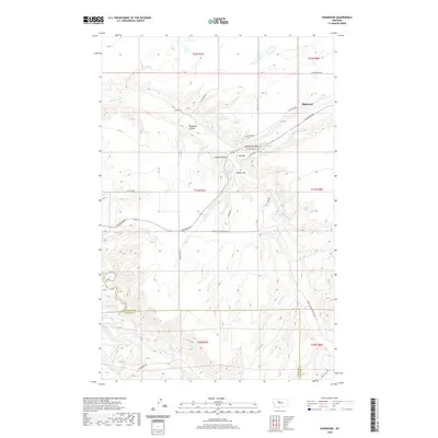 2020 Map of Highwood, 2020 Print