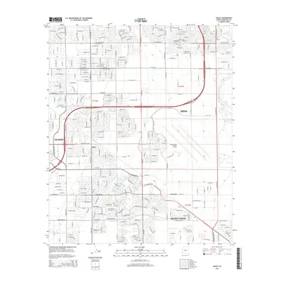 2014 Map of Higley, 2014 Print