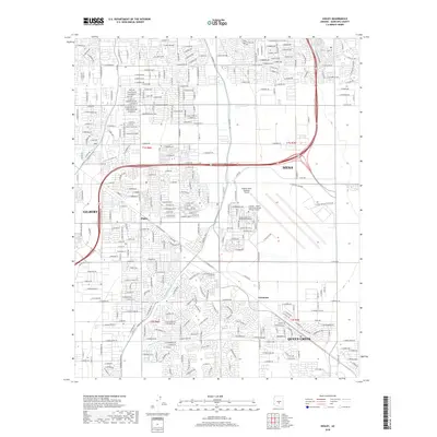 2018 Map of Higley, 2018 Print