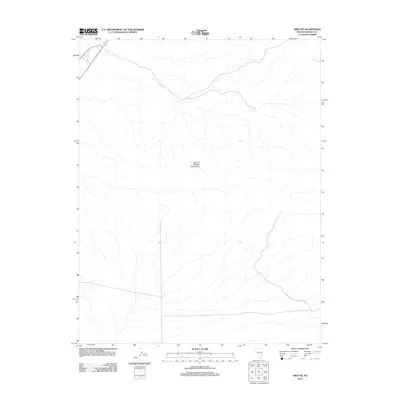 2012 Map of Hiko NE, 2012 Print
