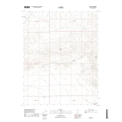 2018 Map of Hiko NE, 2018 Print