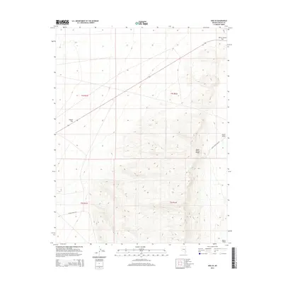 2014 Map of Hiko SE, 2014 Print