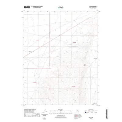 2018 Map of Hiko SE, 2018 Print