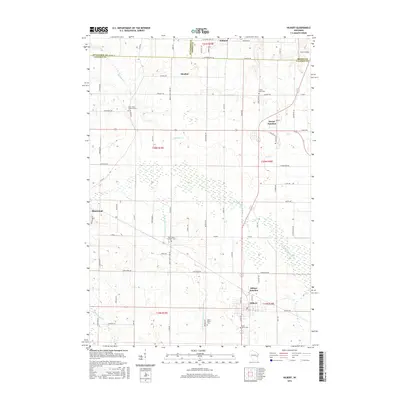 2016 Map of Hilbert, 2016 Print