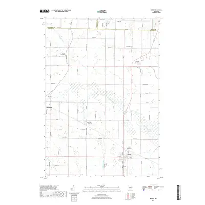 2018 Map of Hilbert, 2018 Print