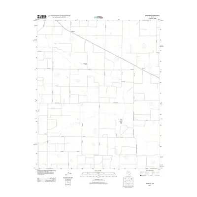 2012 Map of Hilburn, 2012 Print
