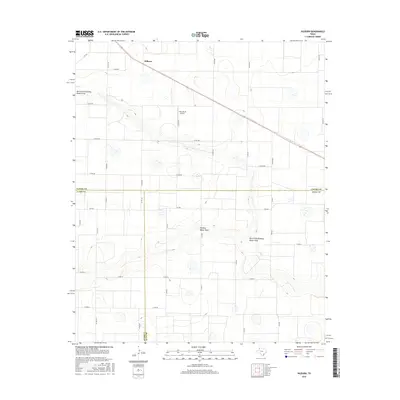 2016 Map of Hilburn, 2016 Print