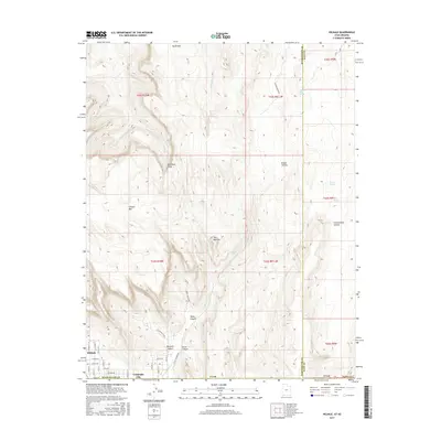2017 Map of Hildale, 2017 Print