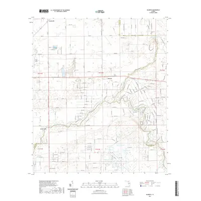 2021 Map of Hildreth, 2021 Print