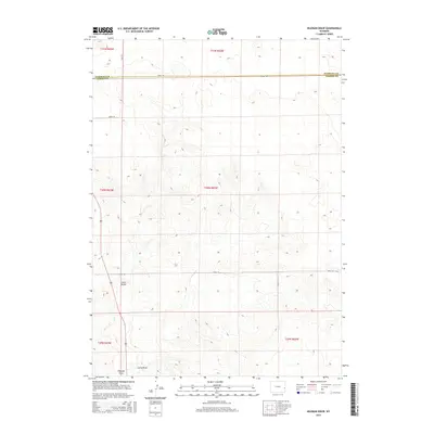 2015 Map of Hileman Draw, 2015 Print