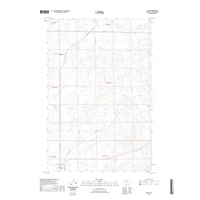 2020 Map of Hilger, 2020 Print