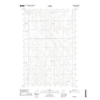 2020 Map of Hilger NW, 2020 Print