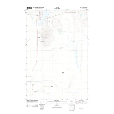 2013 Map of Hill City, 2013 Print