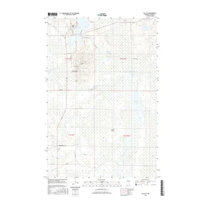 2016 Map of Hill City, 2016 Print