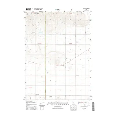 2013 Map of Hill City, 2013 Print