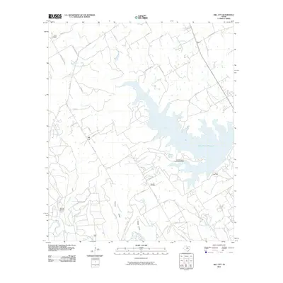 2010 Map of Hill City, 2010 Print