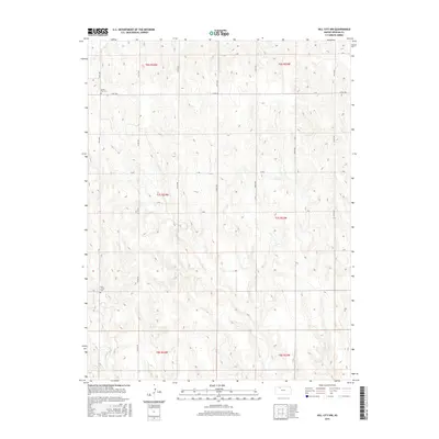 2015 Map of Hill City NW, 2015 Print