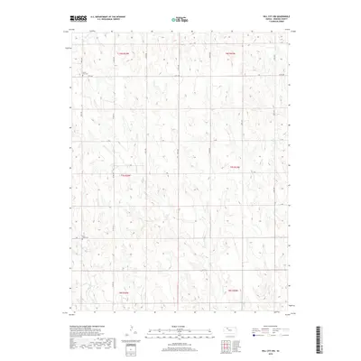 2018 Map of Hill City NW, 2018 Print