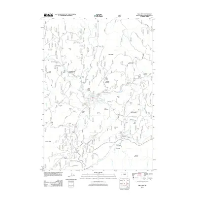 2012 Map of Hill City, 2012 Print