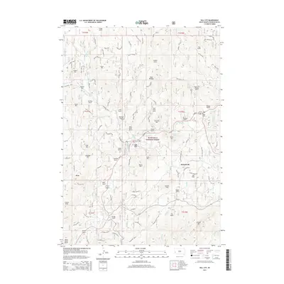 2015 Map of Hill City, 2015 Print