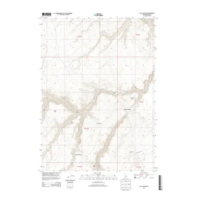 2013 Map of Hill Pasture, 2013 Print