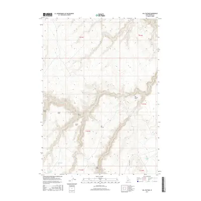 2017 Map of Hill Pasture, 2017 Print