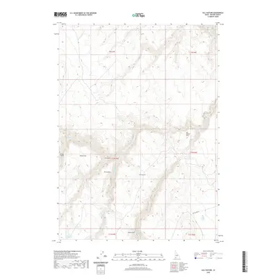 2020 Map of Hill Pasture, 2020 Print