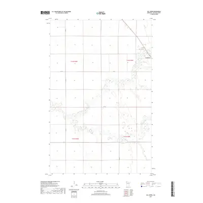 2019 Map of Hill Siding, 2019 Print