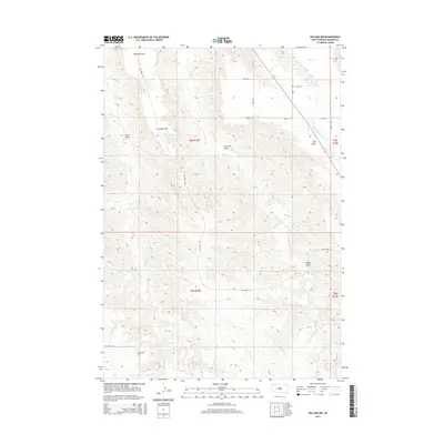 2015 Map of Hilland NW, 2015 Print