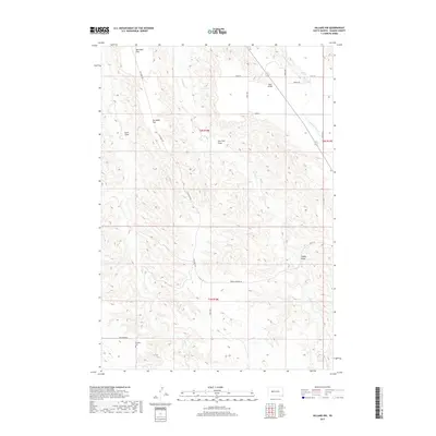 2017 Map of Hilland NW, 2017 Print