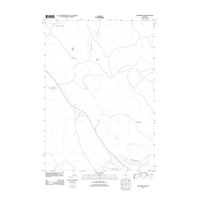 2012 Map of Hillberry Rim, 2012 Print