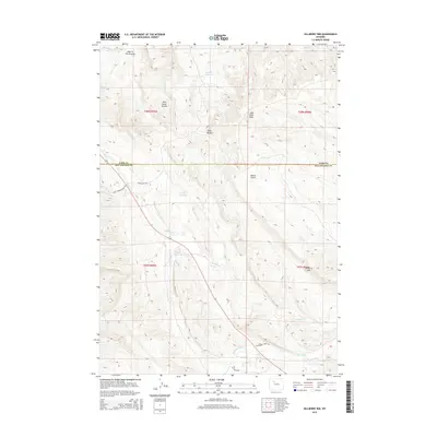 2015 Map of Hillberry Rim, 2015 Print
