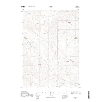 2018 Map of Hillberry Rim, 2018 Print