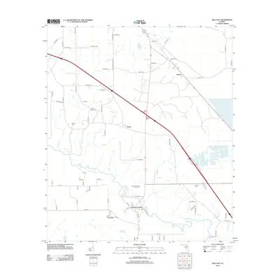 2012 Map of Hillcoat, 2012 Print
